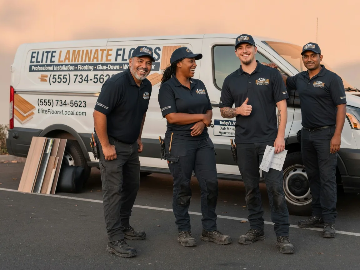 Laminate flooring installation company in Mill Creek, OK